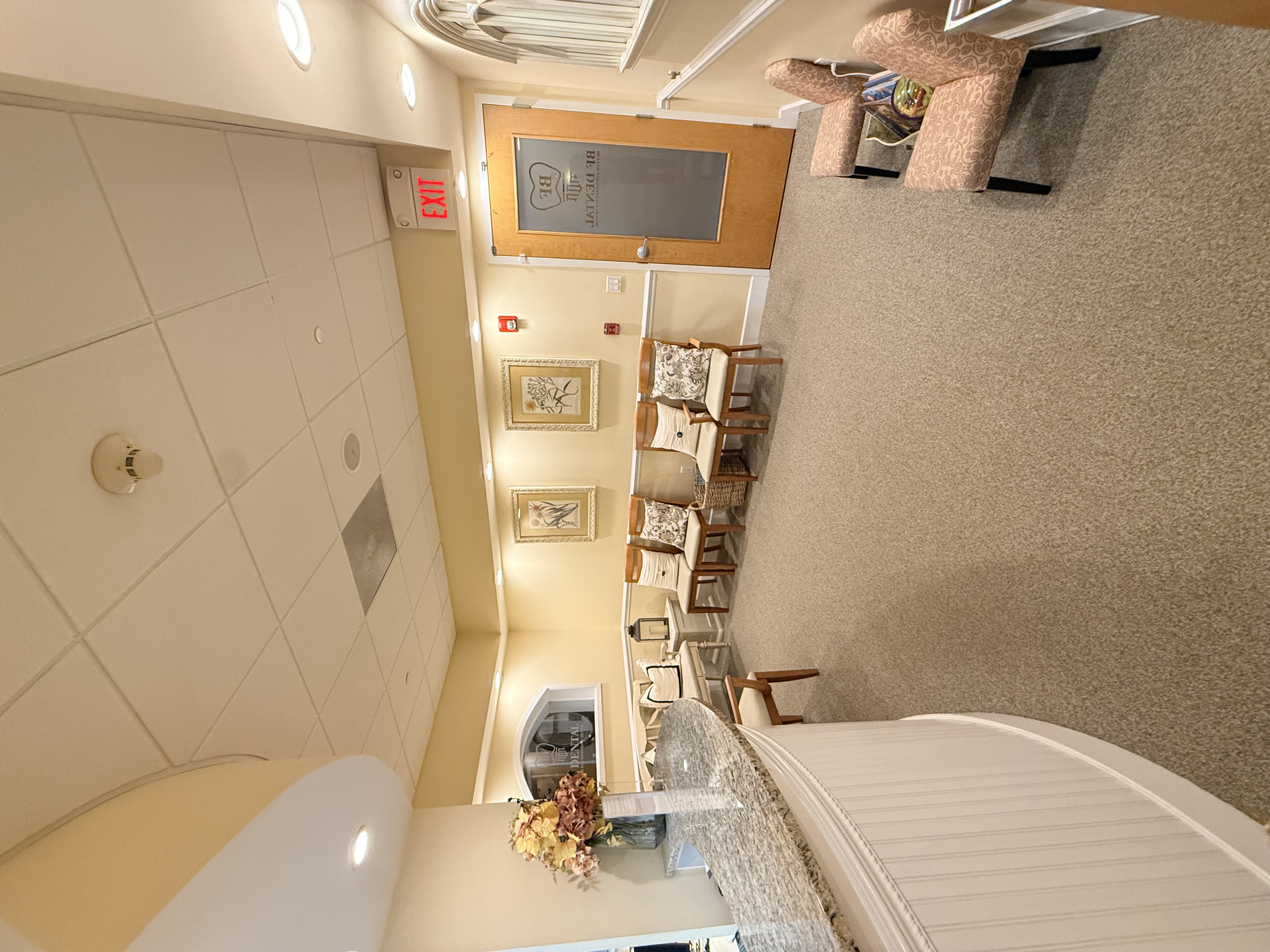 Comfortable lounge area
